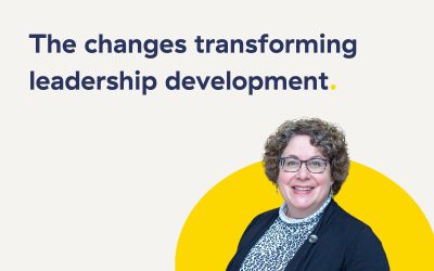 The changes transforming leadership development